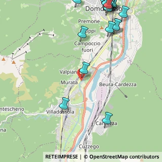 Mappa Via Felino Poscio, 28844 Villadossola VB, Italia (3.279)