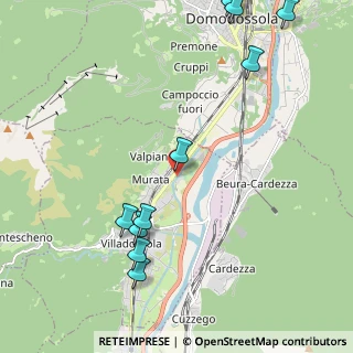 Mappa Via Felino Poscio, 28844 Villadossola VB, Italia (2.89667)