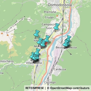 Mappa Via Felino Poscio, 28844 Villadossola VB, Italia (1.4635)