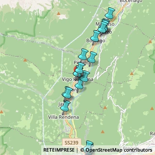 Mappa Via IV Novembre, 38094 Porte di Rendena TN, Italia (2.1245)