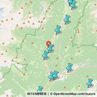 Mappa Via IV Novembre, 38094 Porte di Rendena TN, Italia (6.37071)