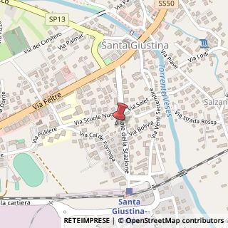 Mappa Viale Stazione, 12, 32035 Santa Giustina, Belluno (Veneto)