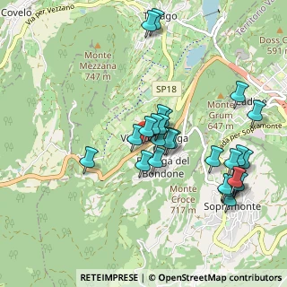 Mappa Trento, 38123 Vigolo Baselga TN, Italia (0.94423)