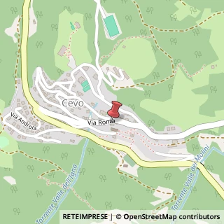 Mappa Via Roma, 44, 25040 Cevo, Brescia (Lombardia)