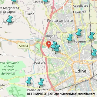 Mappa Piazzale Repubblica Argentina, 33100 Udine UD, Italia (3.03909)