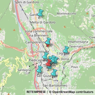 Mappa Via S. Daniele Comboni, 38100 Trento TN, Italia (1.83182)