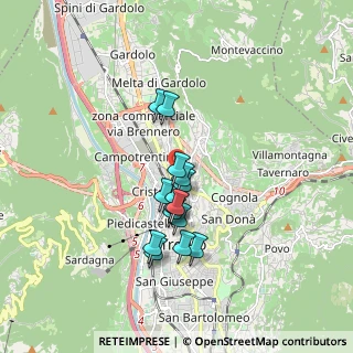 Mappa Via S. Daniele Comboni, 38100 Trento TN, Italia (1.32067)