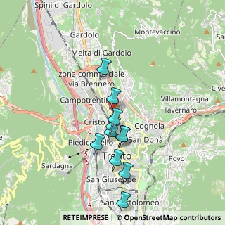 Mappa Via S. Daniele Comboni, 38100 Trento TN, Italia (1.59727)