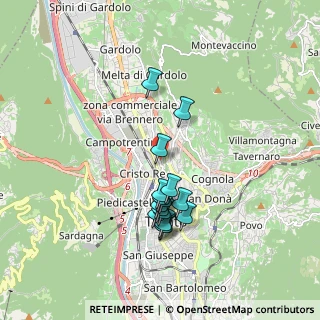 Mappa Via S. Daniele Comboni, 38100 Trento TN, Italia (1.57875)