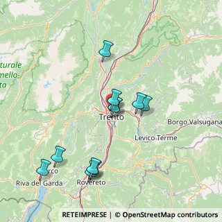 Mappa Via S. Daniele Comboni, 38100 Trento TN, Italia (14.50182)