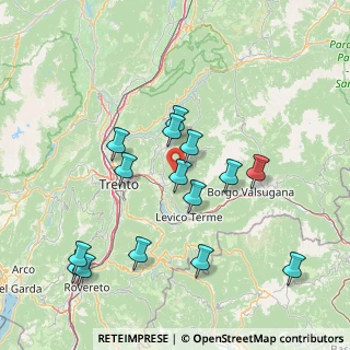 Mappa Via Miniere, 38057 Frassilongo TN, Italia (15.554)