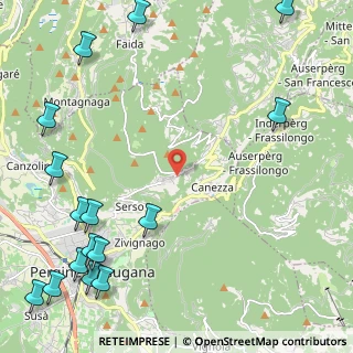 Mappa Via Miniere, 38057 Frassilongo TN, Italia (3.34813)