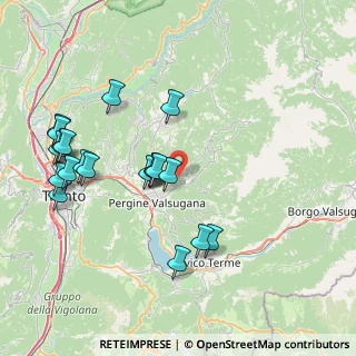 Mappa Via Miniere, 38057 Frassilongo TN, Italia (8.361)