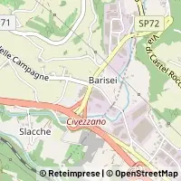 Hartă Civezzano