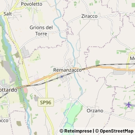 Mappa Remanzacco