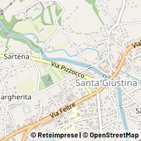 Mapa Santa Giustina