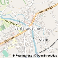 Hartă Santa Giustina