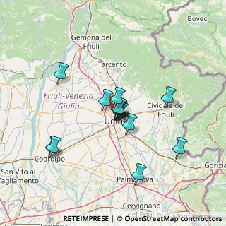 Mappa Via Pompeo Caimo, 33100 Udine UD, Italia (10.324)