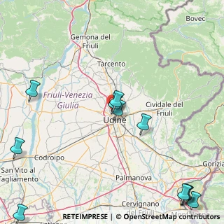 Mappa Via Pompeo Caimo, 33100 Udine UD, Italia (24.05636)