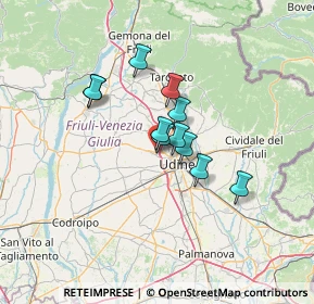 Mappa Via del Cotonificio, 33037 Pasian di Prato UD, Italia (8.95273)