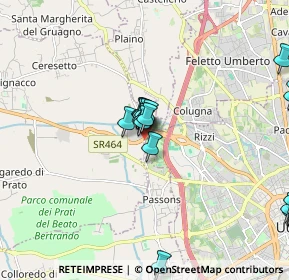 Mappa Via del Cotonificio, 33037 Pasian di Prato UD, Italia (2.269)