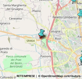 Mappa Via del Cotonificio, 33037 Pasian di Prato UD, Italia (3.45077)
