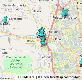 Mappa Via del Cotonificio, 33037 Pasian di Prato UD, Italia (2.656)