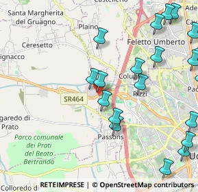 Mappa Via del Cotonificio, 33037 Pasian di Prato UD, Italia (2.6835)