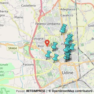 Mappa Via Sondrio, 33100 Udine UD, Italia (1.72647)