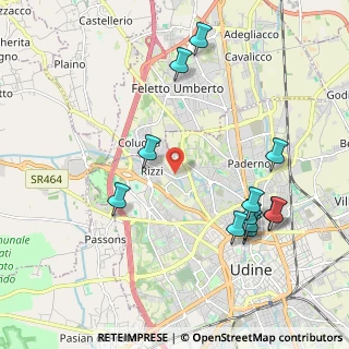 Mappa Via Sondrio, 33100 Udine UD, Italia (2.22833)