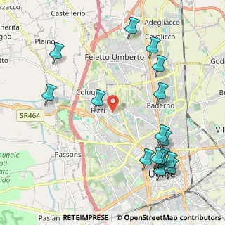 Mappa Via Sondrio, 33100 Udine UD, Italia (2.485)