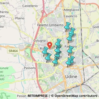 Mappa Via Sondrio, 33100 Udine UD, Italia (1.48167)