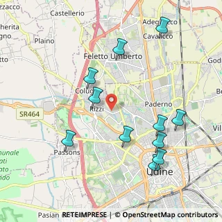 Mappa Via Sondrio, 33100 Udine UD, Italia (2.15818)