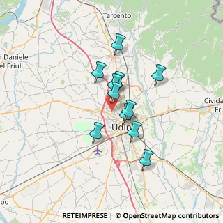 Mappa Via Sondrio, 33100 Udine UD, Italia (4.93818)