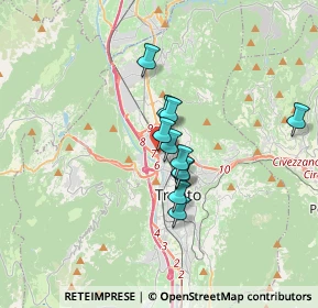 Mappa Via Bepi Mor, 38121 Trento TN, Italia (2.28455)