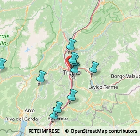 Mappa Via Bepi Mor, 38121 Trento TN, Italia (16.03909)