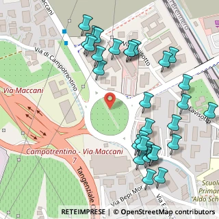Mappa Via Bepi Mor, 38121 Trento TN, Italia (0.15667)