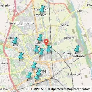 Mappa Via del Maglio, 33100 Udine UD, Italia (2.365)