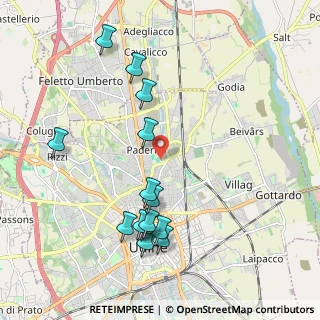 Mappa Campo Sportivo, 33100 Udine UD, Italia (2.11071)