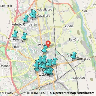 Mappa Campo Sportivo, 33100 Udine UD, Italia (2.24421)
