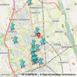 Mappa Campo Sportivo, 33100 Udine UD, Italia (2.37667)