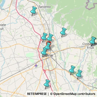 Mappa Campo Sportivo, 33100 Udine UD, Italia (9.06)