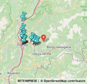 Mappa Località Poun Van Spitz, 38057 Pergine Valsugana TN, Italia (12.52333)