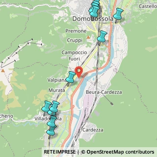 Mappa Via 17 Marzo, 28844 Villadossola VB, Italia (2.9075)