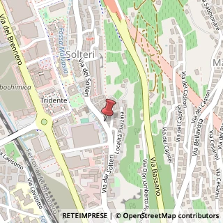 Mappa Via dei Solteri, 53, 38121 Trento, Trento (Trentino-Alto Adige)