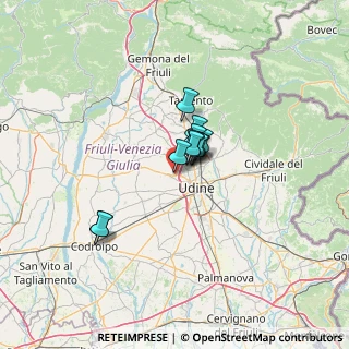 Mappa Centro commerciale Iper città fiera a, 33035 Torreano UD, Italia (6.91583)