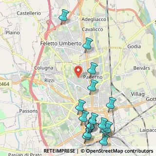 Mappa Via Gran Selva, 33100 Udine UD, Italia (2.73563)