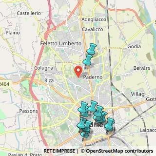 Mappa Via Gran Selva, 33100 Udine UD, Italia (2.64)
