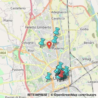Mappa Via Gran Selva, 33100 Udine UD, Italia (2.34563)