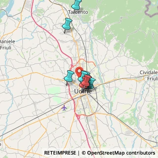 Mappa Via Gran Selva, 33100 Udine UD, Italia (4.35)